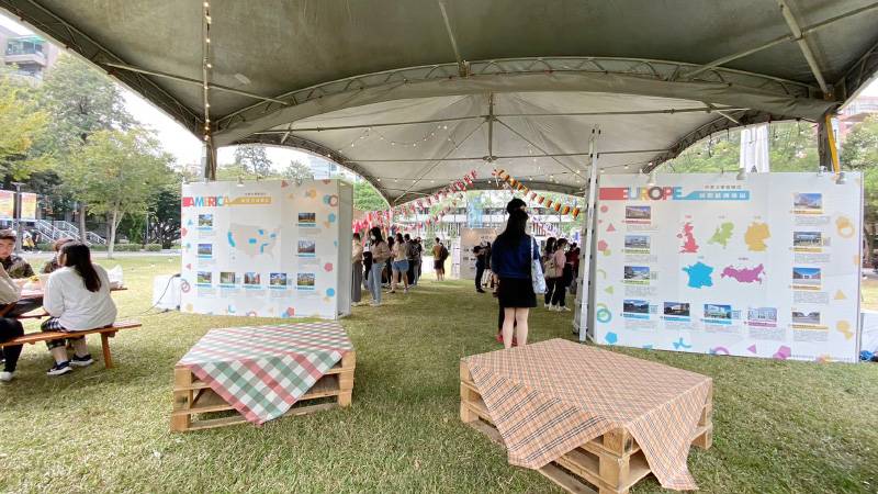 中原大學國際處姊妹校博覽會